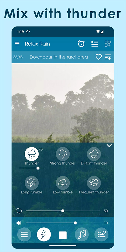 Relax Rain app最新版截图2