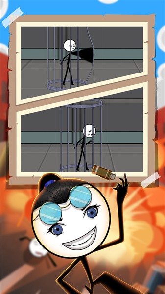 火柴人吃鸡日记3小游戏最新版截图1