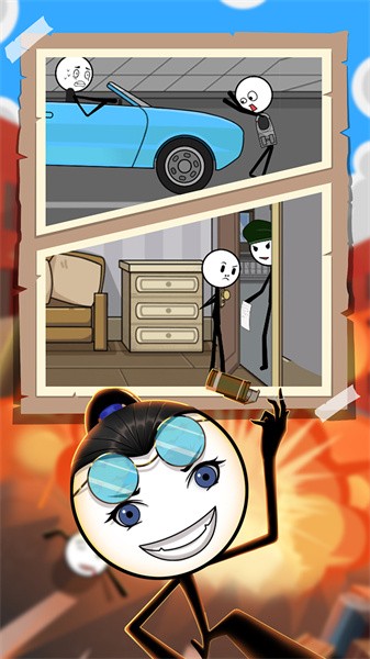 火柴人吃鸡日记3小游戏最新版截图3