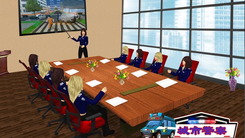 城市警察模拟器巡警警车模拟驾驶最新版截图1
