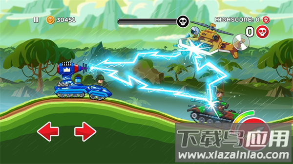 山地坦克大战Hills of Steel截图2