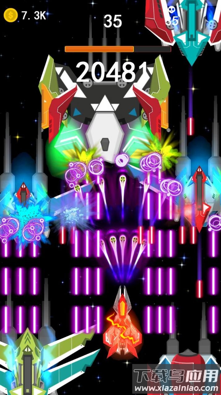 太空战争无限火力游戏下载安装(Space war)最新版截图1