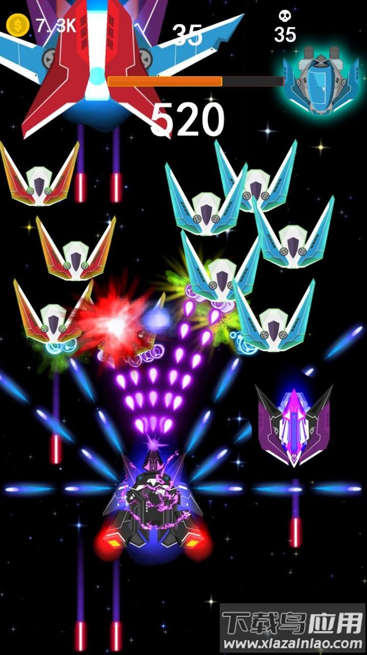 太空战争无限火力游戏下载安装(Space war)最新版截图2