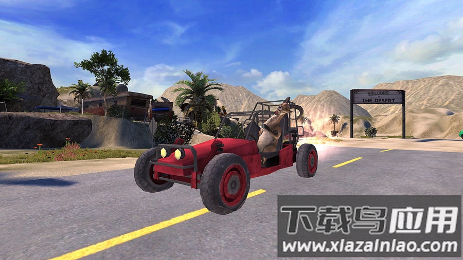 模拟山羊游戏下载安装2022(Goat Simulator Free)最新版截图1