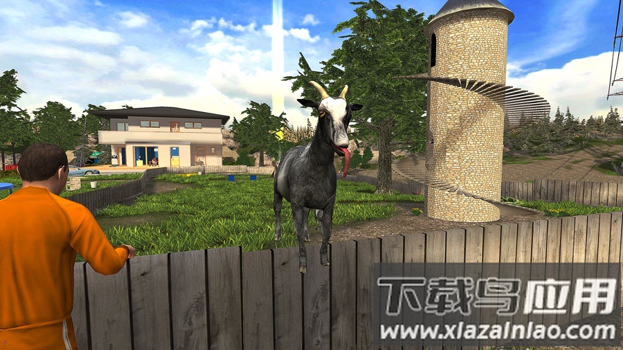 模拟山羊游戏下载安装2022(Goat Simulator Free)最新版截图4