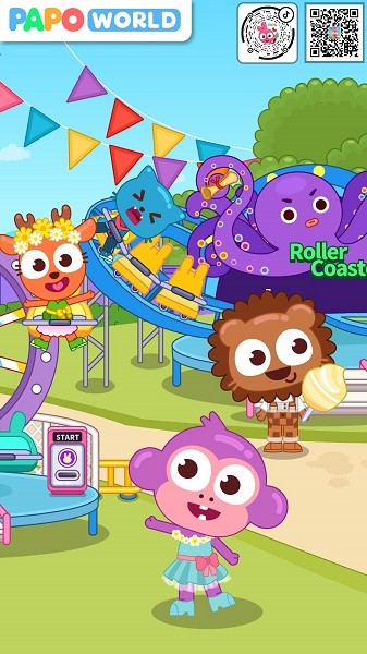 泡泡小镇游乐园手游最新版截图1