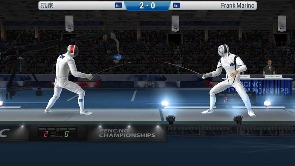 真实击剑游戏(FIE Swordplay)截图1