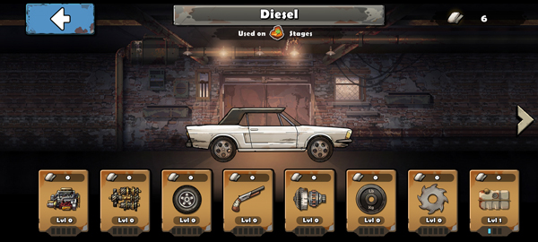 战车撞僵尸地牢手机版(Earn to Die Rogue)截图3