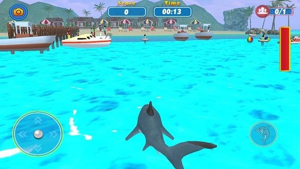 饥饿鲨鱼模拟器游戏最新版截图1