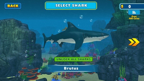 饥饿鲨鱼模拟器游戏最新版截图4