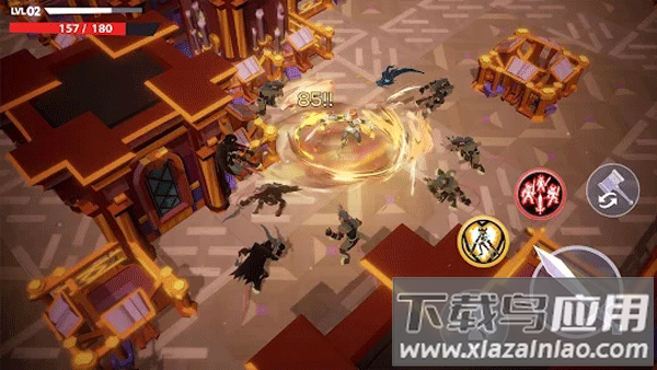 城堡抢翻天手游(Mighty Quest Rogue Palace)截图3