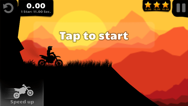 日落越野摩托车游戏截图