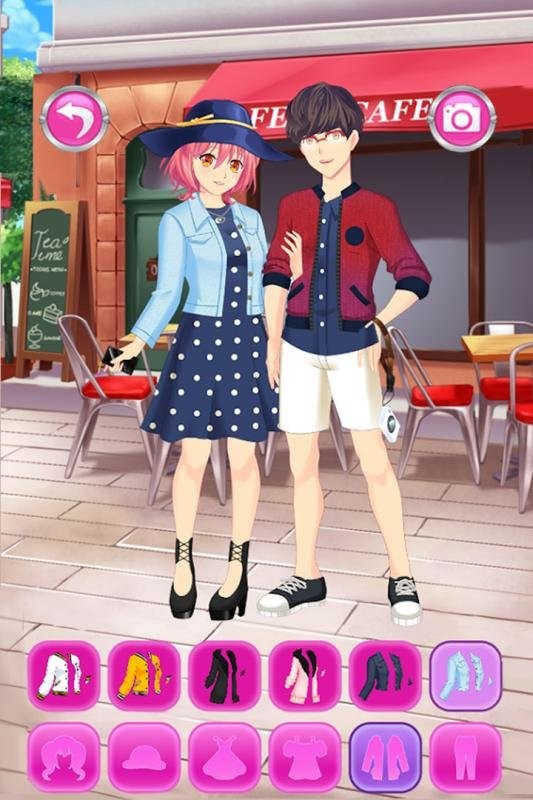 恋爱少女穿搭日记手游截图
