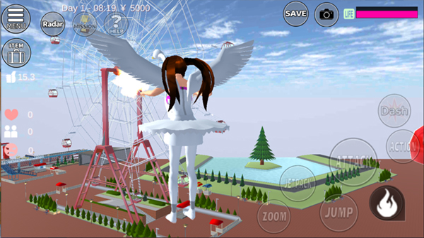 樱花校园英文版最新版2025(SAKURA SchoolSimulator)最新版截图4