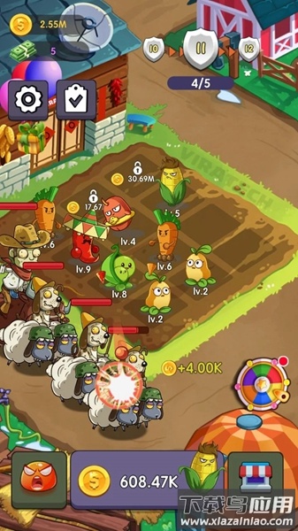 农场僵尸战争游戏下载安装(Farm Zombie War)最新版截图1