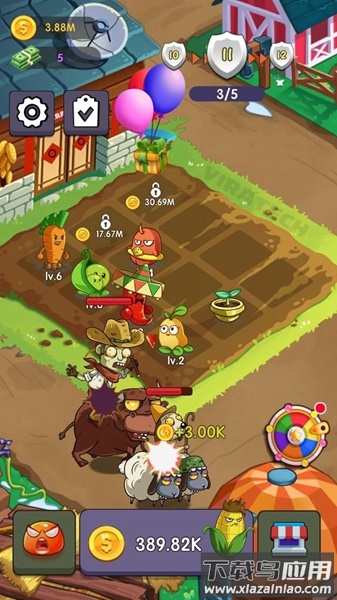 农场僵尸战争游戏下载安装(Farm Zombie War)最新版截图2