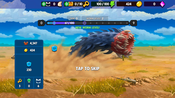 死亡蠕虫游戏最新版(Death Worm)最新版截图5