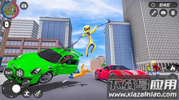 火柴人英雄绳索游戏(Stickman Hero Rope Game)最新版截图4