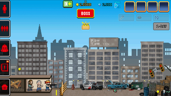 100天扫除僵尸无限金币钻石版最新版截图1