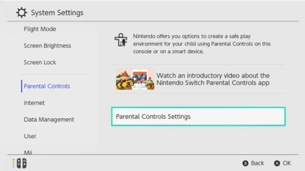 任天堂家长监管软件