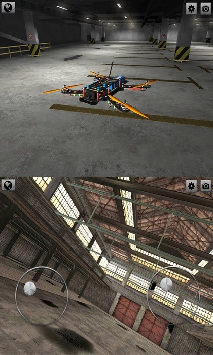 无人机模拟器训练软件游戏app最新版截图1