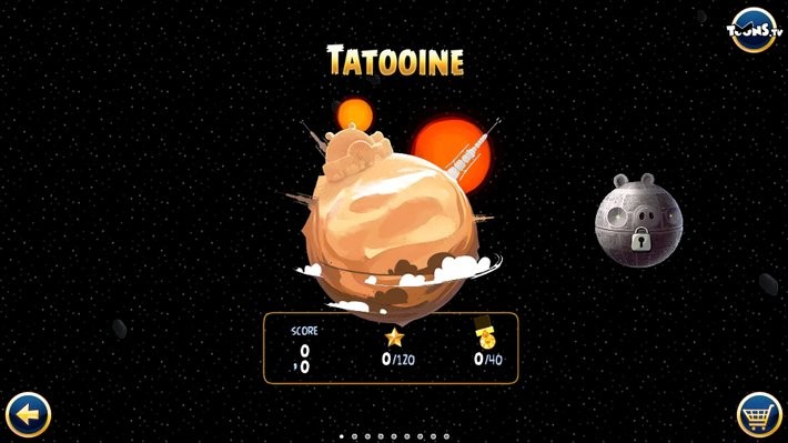 愤怒的小鸟星球大战手机版截图