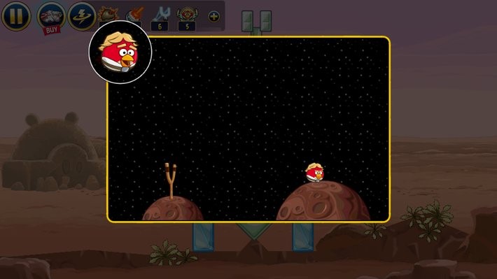 愤怒的小鸟星球大战手机版截图