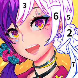 数字填色涂色绘本手游