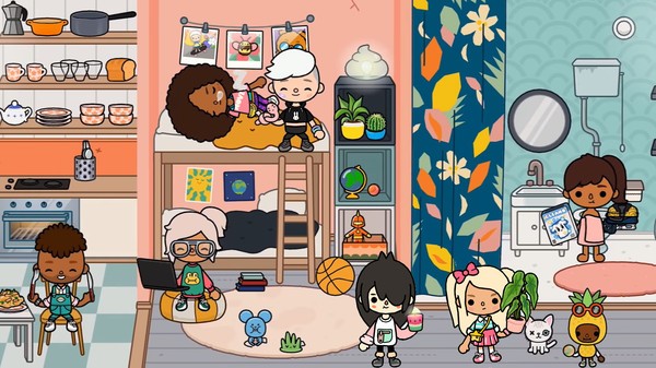 樱花小镇好朋友手游截图