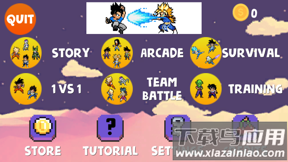 像素赛亚人格斗最新版本截图