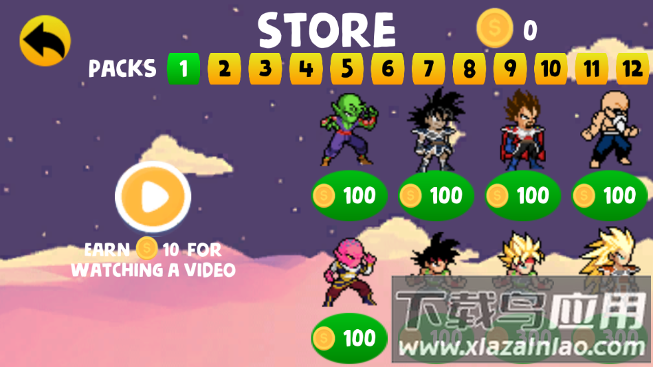 像素赛亚人格斗最新版本截图