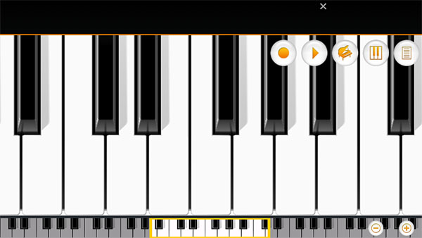 迷你钢琴app截图