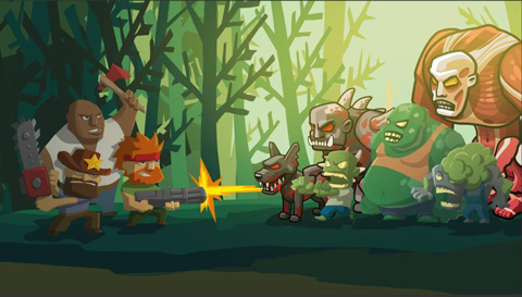 僵尸世界塔防游戏(Zombie World)截图