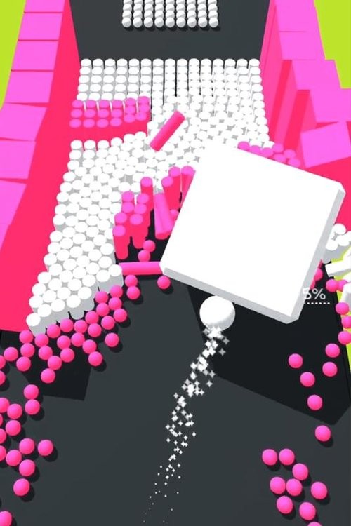 彩色躲避球球3d手游最新版截图2