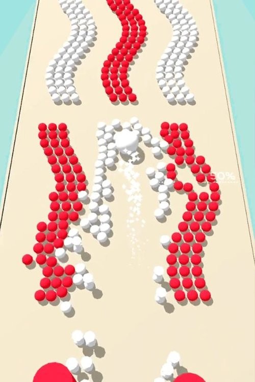彩色躲避球球3d手游最新版截图4