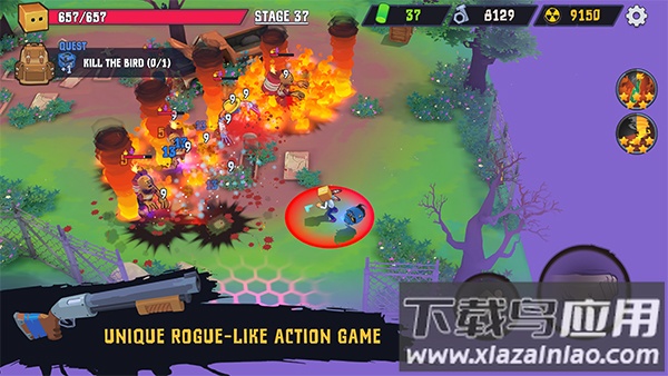 盒子头僵尸必须死汉化版(Box Head Zombies Must Die!)最新版截图1