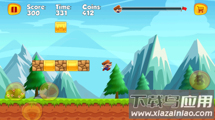 顶蘑菇游戏手机版(Super Bino Go)最新版截图2