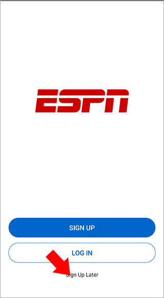 ESPN app