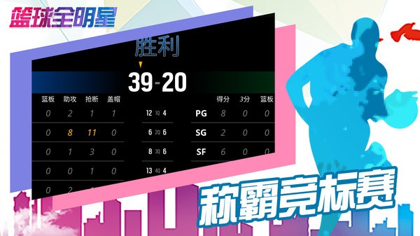 篮球全明星小游戏截图3