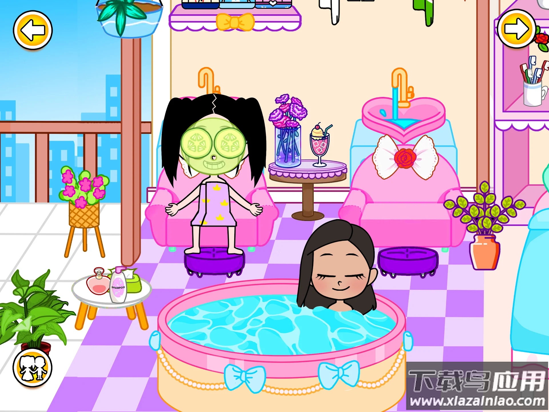 公主小镇世界:公主游戏公主布置房间公主装扮小游戏大全截图