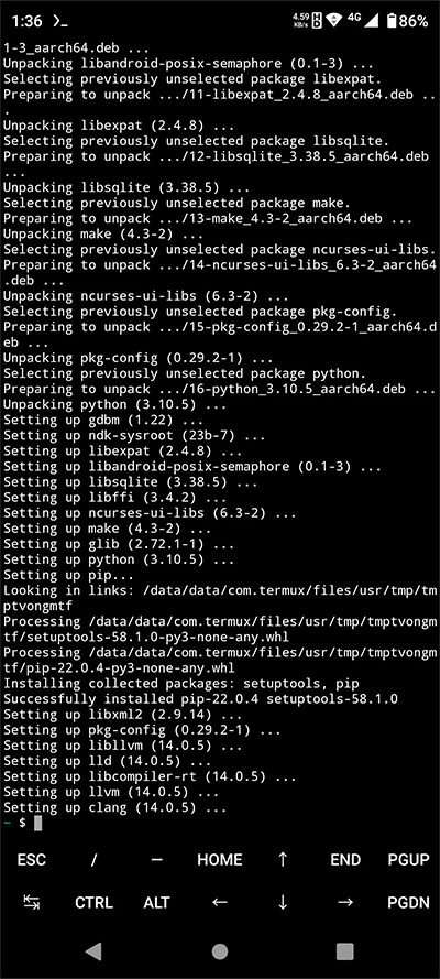Termux安卓版(终端模拟器)