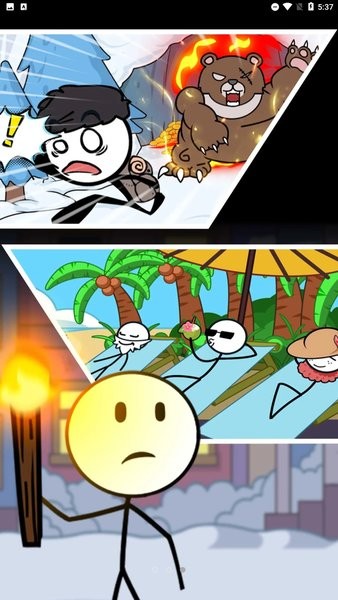 火柴人穿越历险游戏最新版截图2