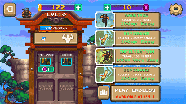 像素忍者手机游戏最新版截图2