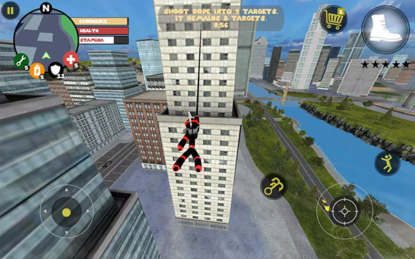 火柴人绳索英雄破解版最新版截图2