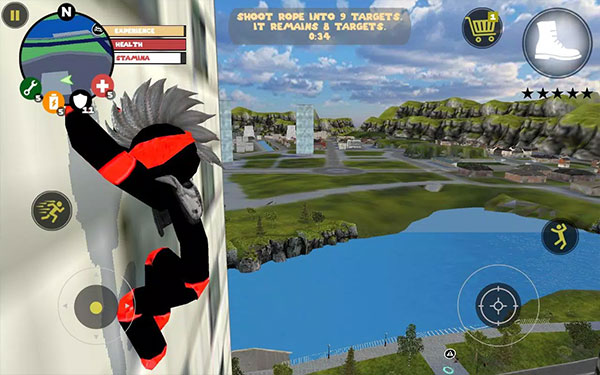 火柴人绳索英雄破解版最新版截图4