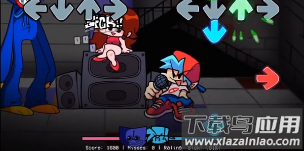 周五夜放克大蓝猫模组下载手机版(Friday Night Funkin VS huggy HD)截图2