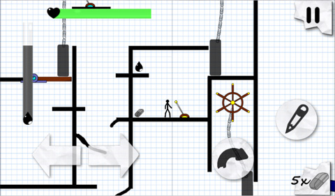 火柴人的冒险游戏(Adventures of Stickman)最新版截图2