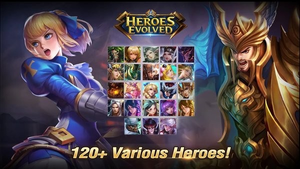 heroesevolved手游(英魂之刃)截图3