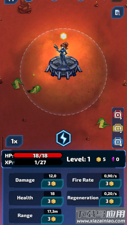 太空防线放置塔防战游戏(太空防线：放置塔防战安装器)截图