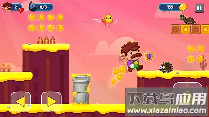 超级兄弟冒险旅程游戏(Super-Bro-Go-Adventure-Run-Latest)最新版截图3